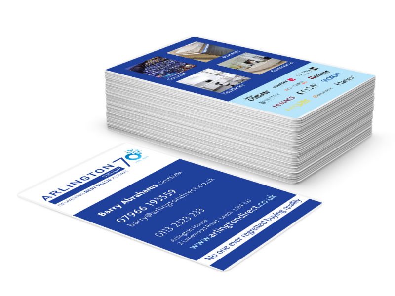 Arlington Group Business Cards Designing