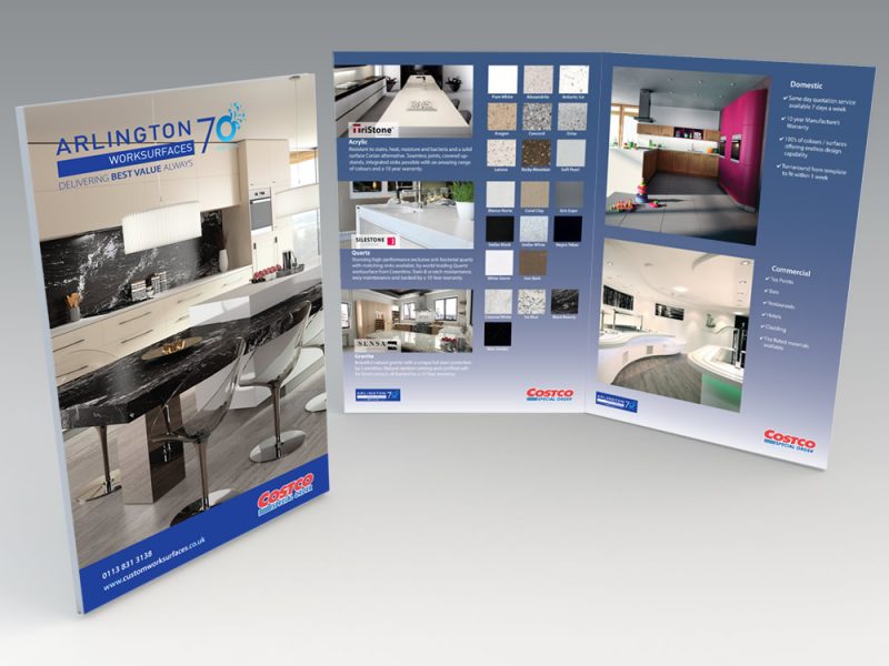 Arlington Group Costco Leaflet Designing