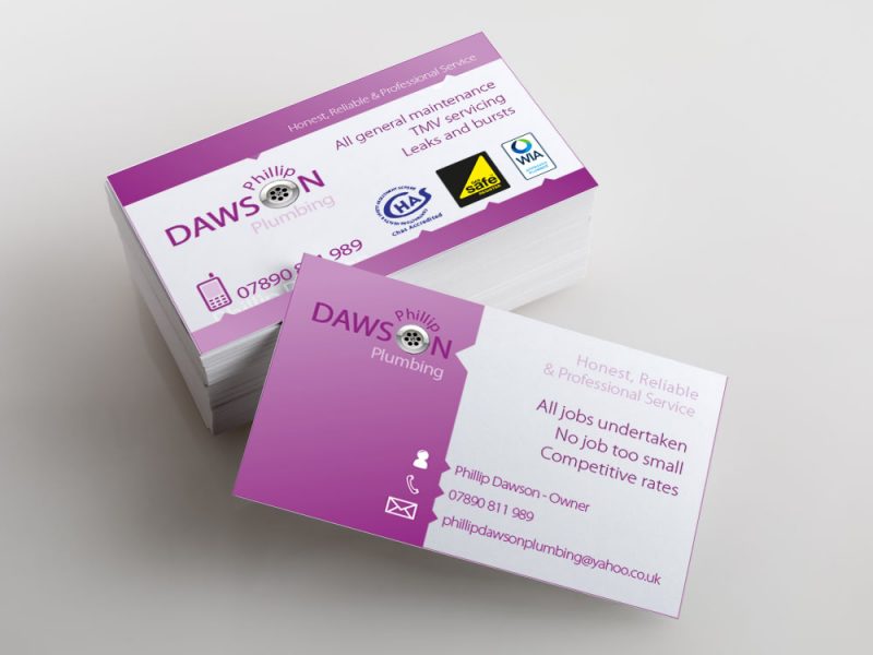 Dawson Bus Card Design