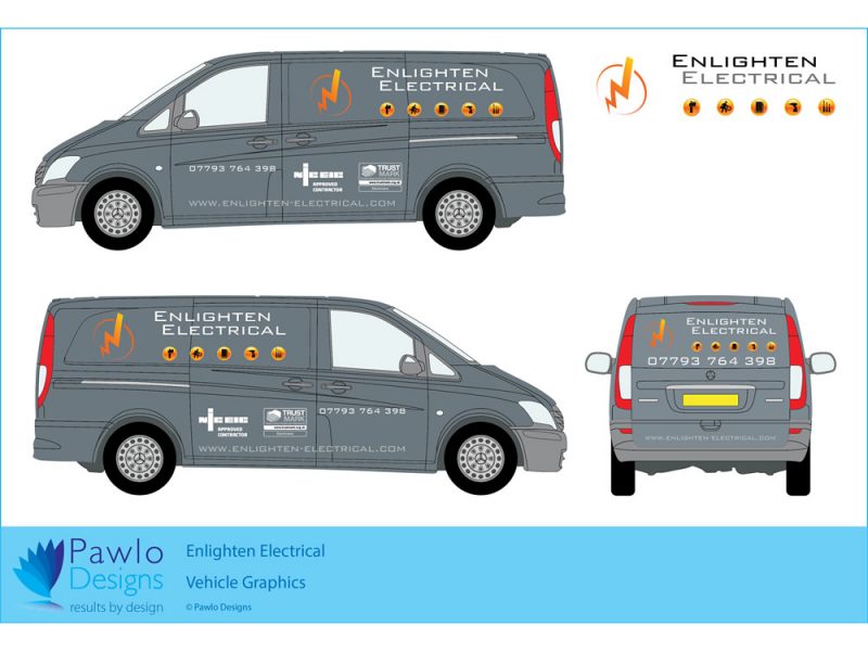 Enlighten Electrical Vehicle Graphics