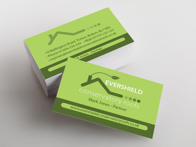 Evershield Conservatories Bus Card