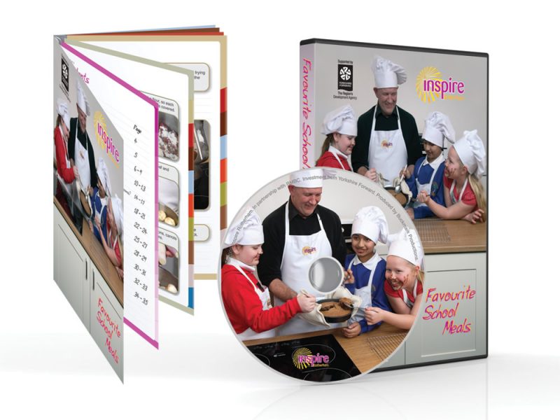 Inspire Rotherham DVD Case and Booklet
