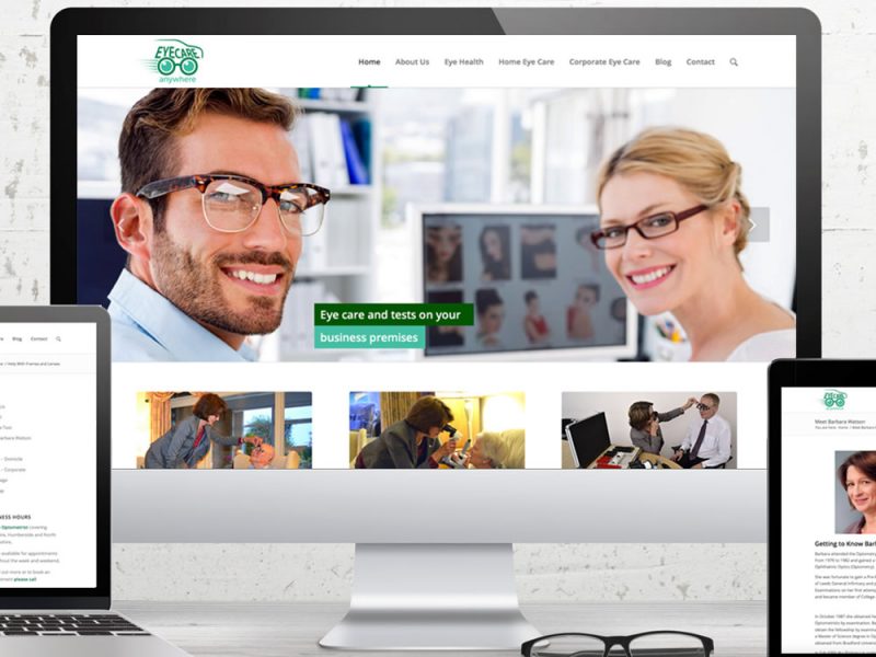 Responsive Eyecare Anywhere Website