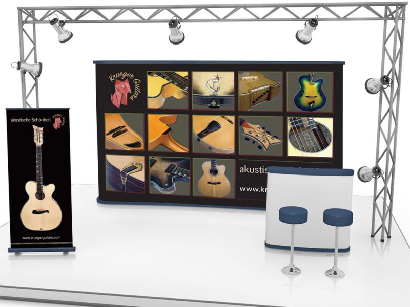 Krueger Guitar Exhibition Stand